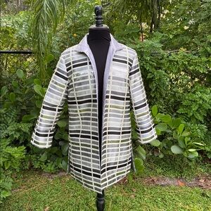 Grace Chuang metallic jacket, size Large